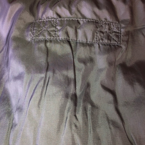 Eddie Bauer Men’s Ebtek Primaloft Charcoal Grey & Red Quilted Vest sz Tall Lg - Picture 5 of 15